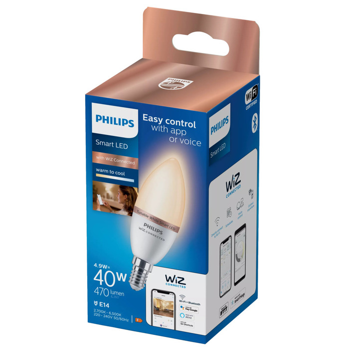 Kronlampa Smart LED E14 5W/40W Philips